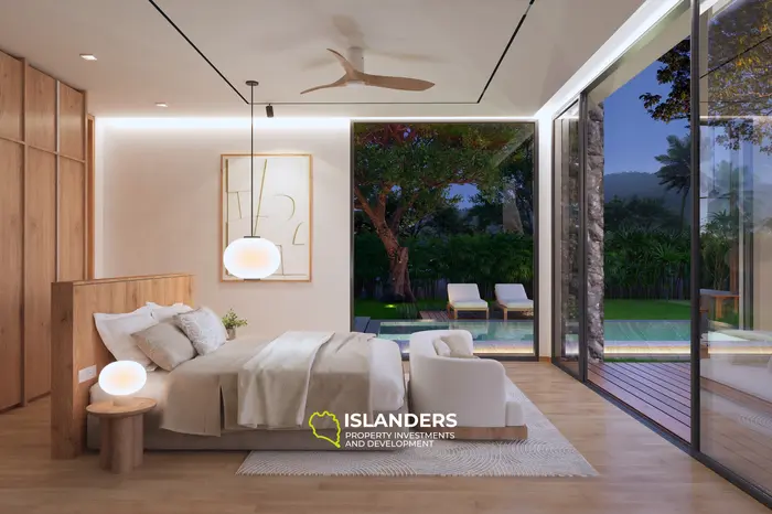 Villa luxueuse 3 chambres avec vue sur le jardin à Phuket