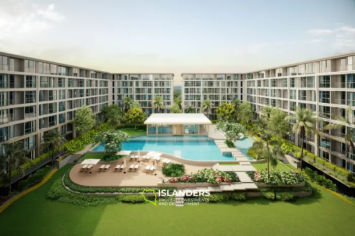 Appartement moderne de 2 chambres à vendre à Bang Tao Beach, Phuket
