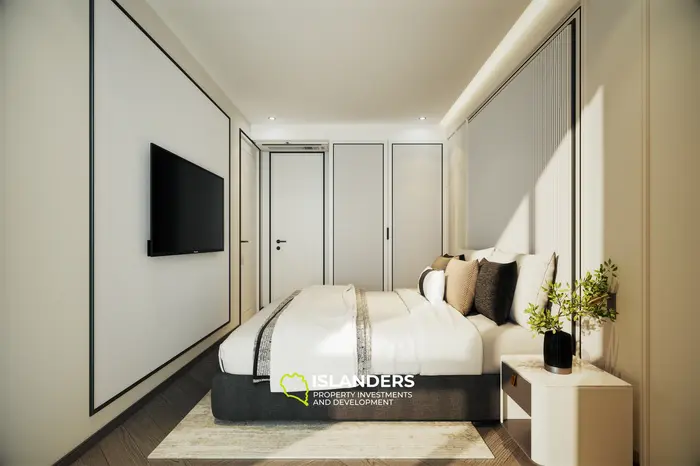 Appartement moderne de 2 chambres à vendre à Bang Tao Beach, Phuket