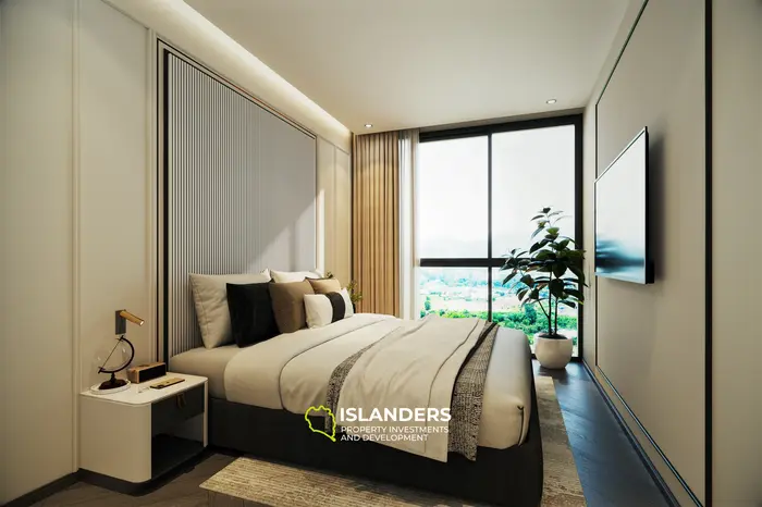 Appartement moderne de 2 chambres à vendre à Bang Tao Beach, Phuket