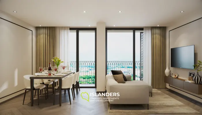 Appartement moderne de 2 chambres à vendre à Bang Tao Beach, Phuket