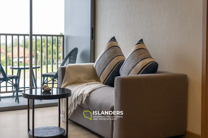 Elegant Golf view Condo 8th floor in Phuket's Laguna