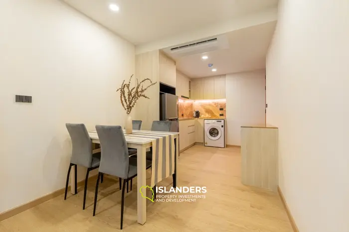Condominio elegante con vista al golf en el octavo piso de Laguna en Phuket
