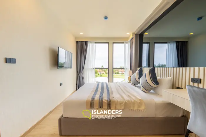 Condominio elegante con vista al golf en el octavo piso de Laguna en Phuket