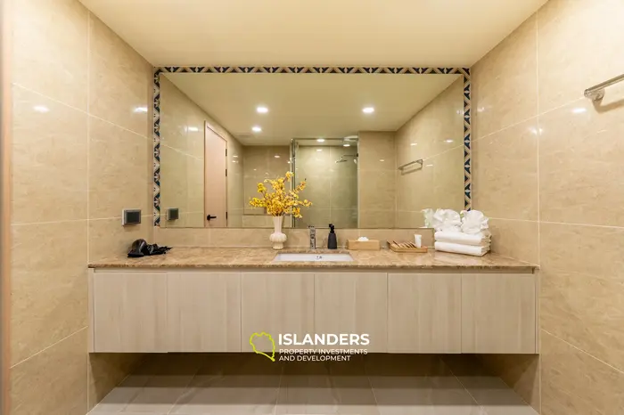 Condominio elegante con vista al golf en el octavo piso de Laguna en Phuket