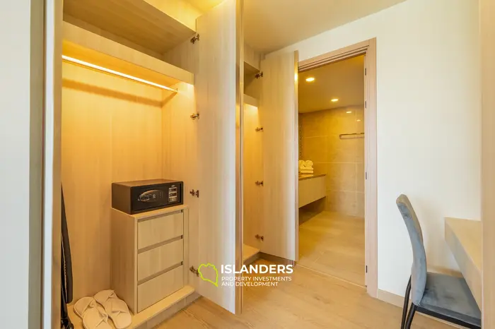 Condominio elegante con vista al golf en el octavo piso de Laguna en Phuket