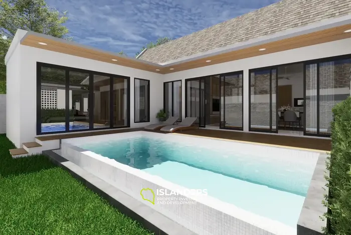 Nordic style 3-bdrm pool villa (Bophut)