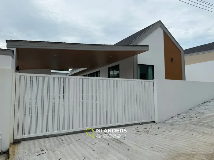 Nordischer Stil 3-Zimmer Poolvilla (Bophut)