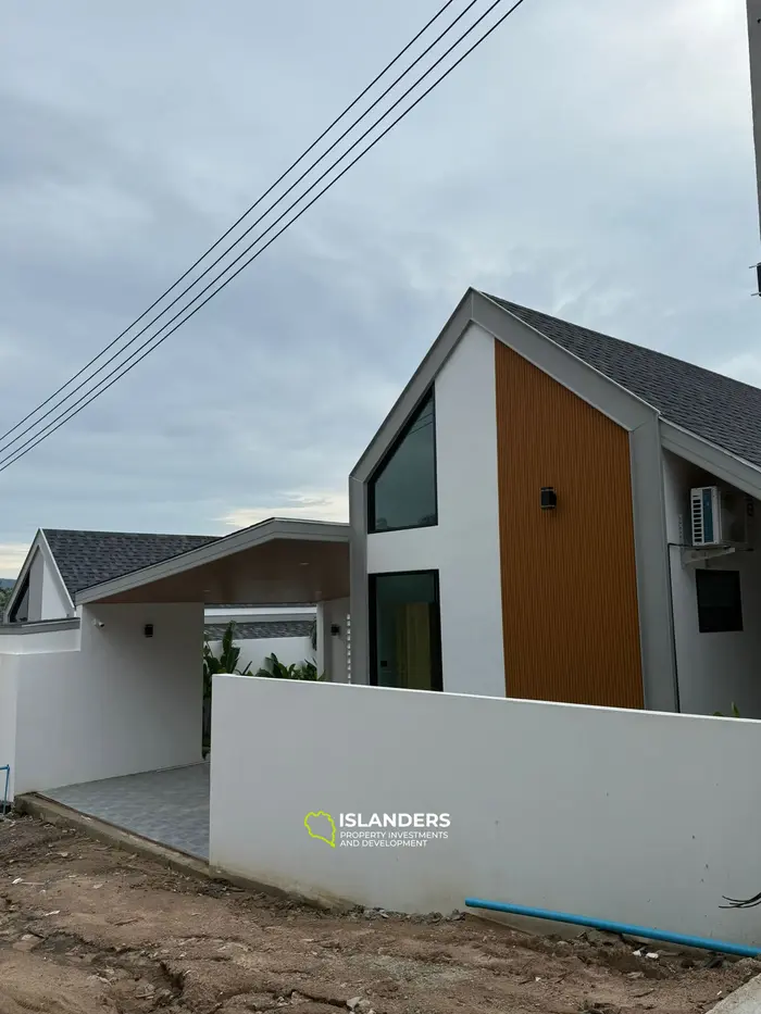 Nordischer Stil 3-Zimmer Poolvilla (Bophut)