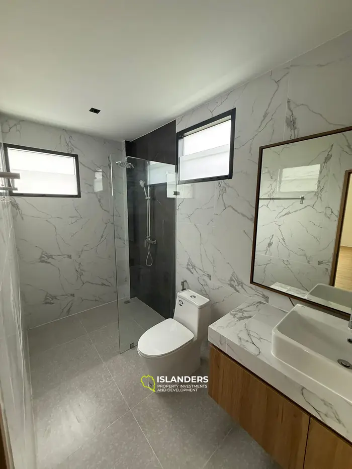 วิลล่า 3 ห้องนอนนอร์ดิกพร้อมสระว่ายน้ำเกลือ (โบฟุต)