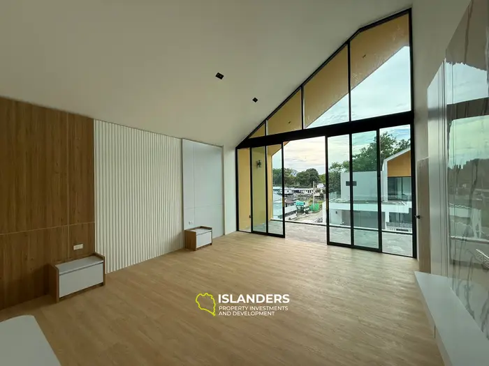 วิลล่า 3 ห้องนอนนอร์ดิกพร้อมสระว่ายน้ำเกลือ (โบฟุต)