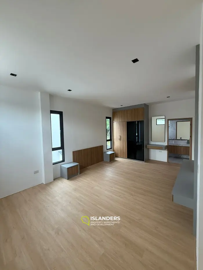 วิลล่า 3 ห้องนอนนอร์ดิกพร้อมสระว่ายน้ำเกลือ (โบฟุต)