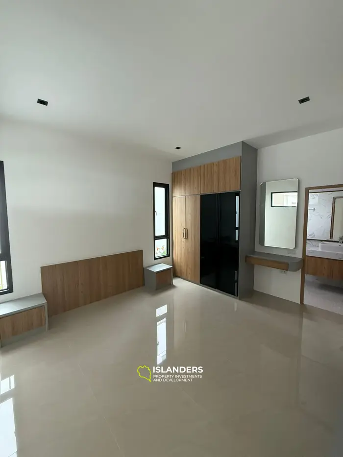 วิลล่า 3 ห้องนอนนอร์ดิกพร้อมสระว่ายน้ำเกลือ (โบฟุต)