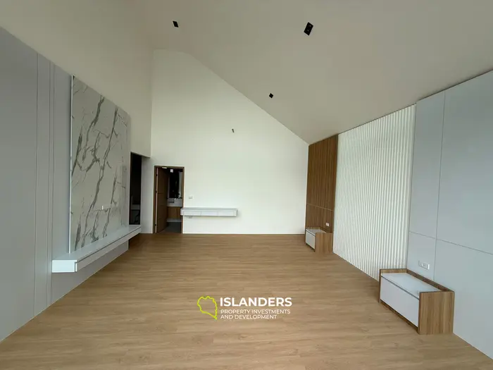 วิลล่า 3 ห้องนอนนอร์ดิกพร้อมสระว่ายน้ำเกลือ (โบฟุต)