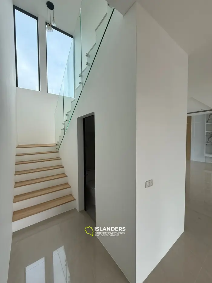 วิลล่า 3 ห้องนอนนอร์ดิกพร้อมสระว่ายน้ำเกลือ (โบฟุต)