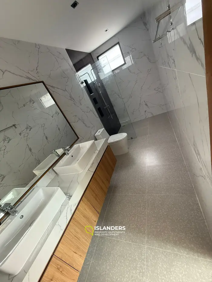 วิลล่า 3 ห้องนอนนอร์ดิกพร้อมสระว่ายน้ำเกลือ (โบฟุต)