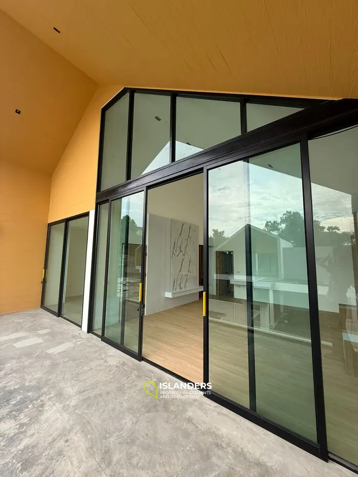 วิลล่า 3 ห้องนอนนอร์ดิกพร้อมสระว่ายน้ำเกลือ (โบฟุต)