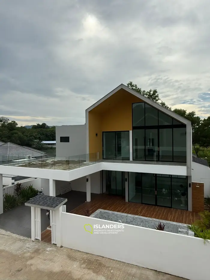 วิลล่า 3 ห้องนอนนอร์ดิกพร้อมสระว่ายน้ำเกลือ (โบฟุต)