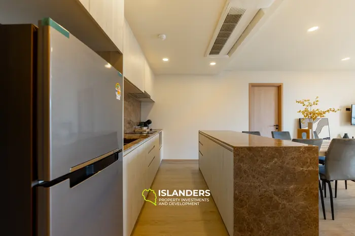 Condominio elegante de 2 habitaciones con vista al golf en el séptimo piso de Laguna en Phuket