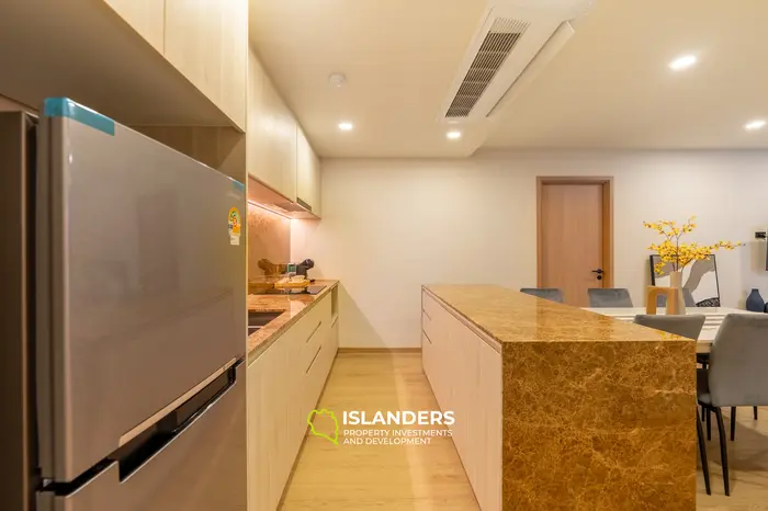 Condominio elegante de 2 habitaciones con vista al golf en el séptimo piso de Laguna en Phuket