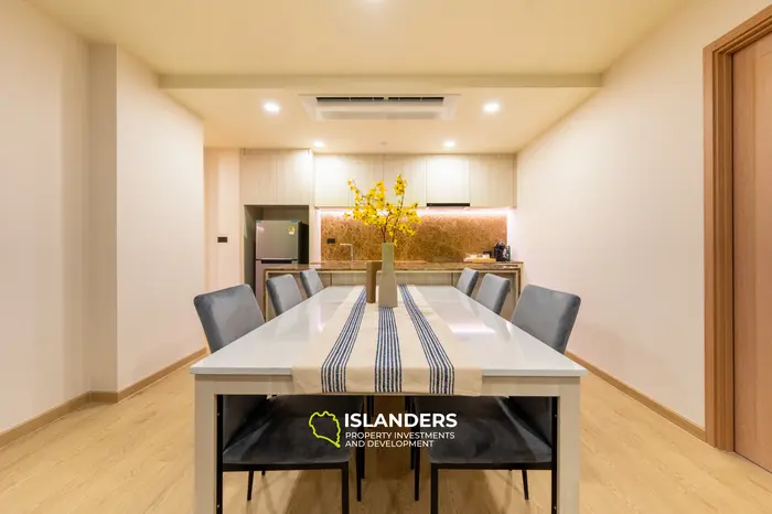 Condominio elegante de 2 habitaciones con vista al golf en el séptimo piso de Laguna en Phuket