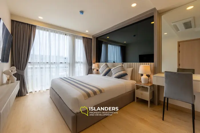 Condominio elegante de 2 habitaciones con vista al golf en el séptimo piso de Laguna en Phuket