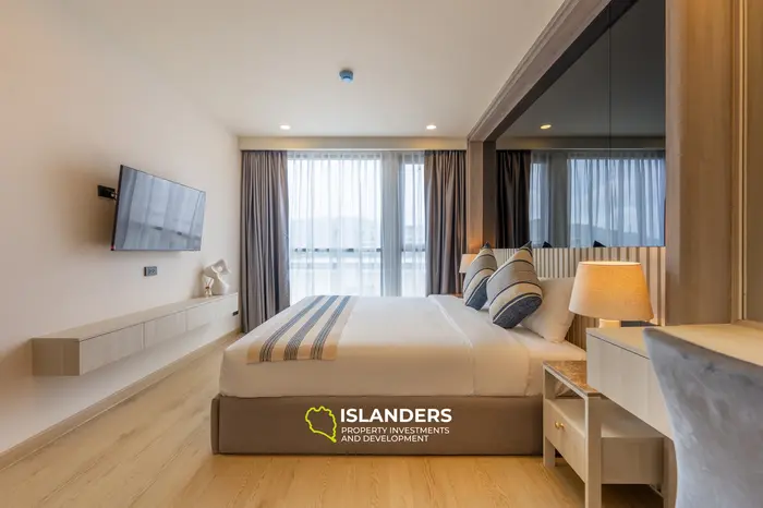 Condominio elegante de 2 habitaciones con vista al golf en el séptimo piso de Laguna en Phuket