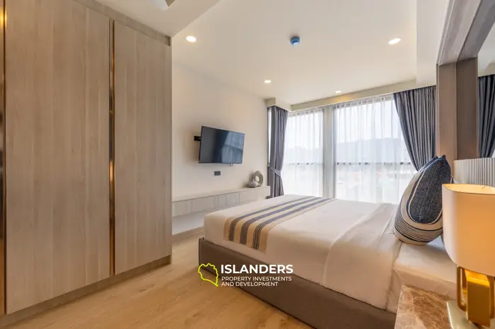 Condominio elegante de 2 habitaciones con vista al golf en el séptimo piso de Laguna en Phuket