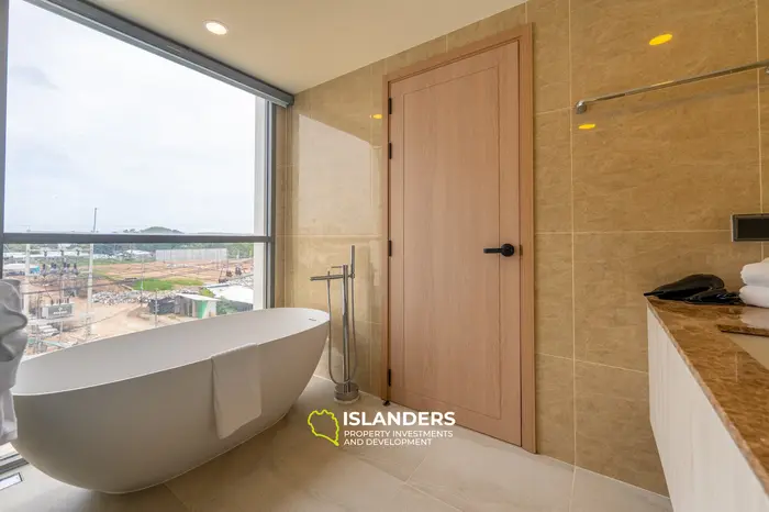 Condominio elegante de 2 habitaciones con vista al golf en el séptimo piso de Laguna en Phuket