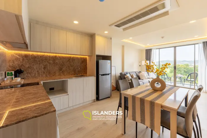 Duplex/Condo élégant avec vue sur le golf au 7ème étage dans la Laguna de Phuket