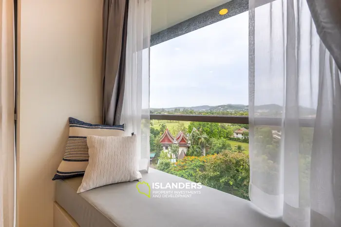 Duplex/Condo élégant avec vue sur le golf au 7ème étage dans la Laguna de Phuket