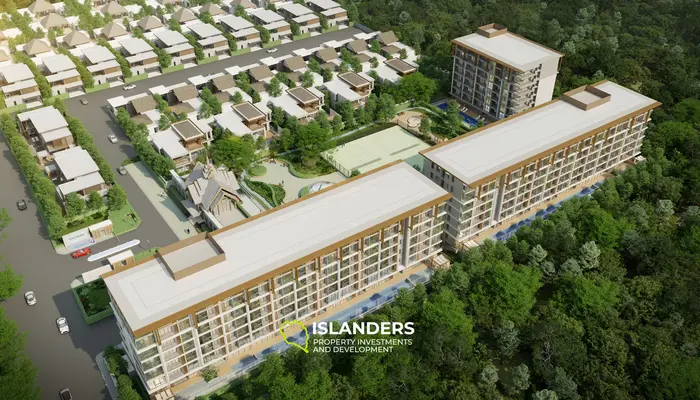Impresionante condominio de 2 habitaciones tipo B en Laguna de Phuket