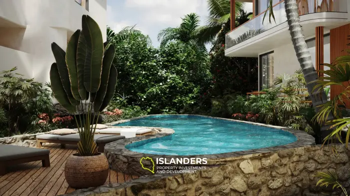 อพาร์ตเมนต์เอโคหรูหรา 1 หรือ 2 ห้องนอนพร้อมวิวทะเลที่สวยงามในชลกุล!!!