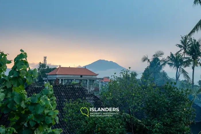 Elegant High-End Villa in Ubud with Mount Agung Views