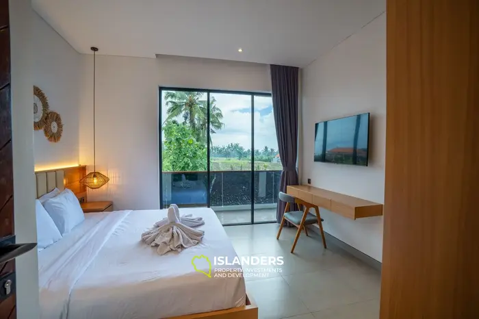 Villa élégante haut de gamme à Ubud avec vue sur le mont Agung