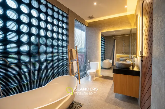 Villa élégante haut de gamme à Ubud avec vue sur le mont Agung