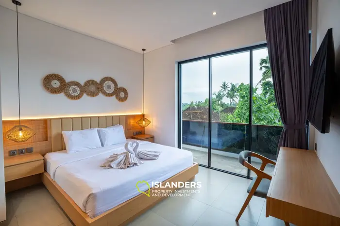 Villa élégante haut de gamme à Ubud avec vue sur le mont Agung