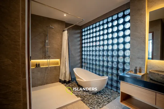 Villa élégante haut de gamme à Ubud avec vue sur le mont Agung