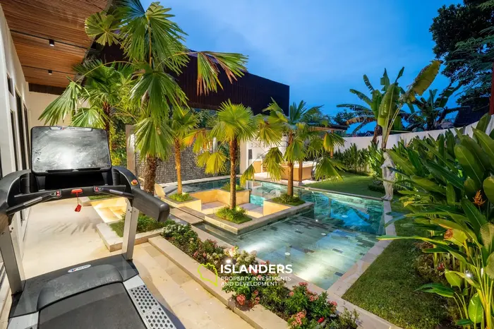 Villa élégante haut de gamme à Ubud avec vue sur le mont Agung