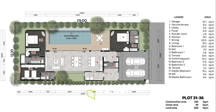 Luxury Villa 3BR  in Phuket's Laguna/Bangtao