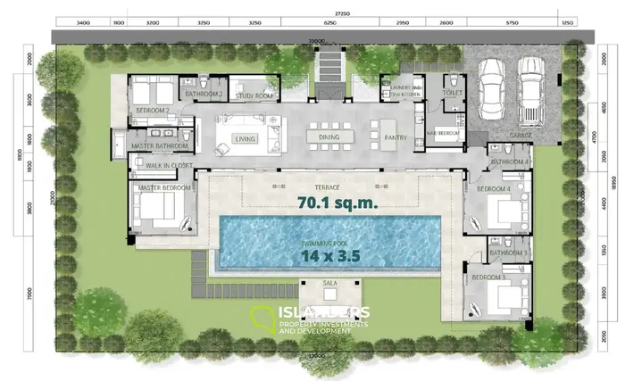 Exquisite 5BR Villa with Pool View in Phuket