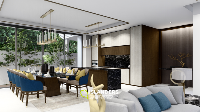 ラグーナプーケットの素晴らしいプールビューを持つ豪華なヴィラ