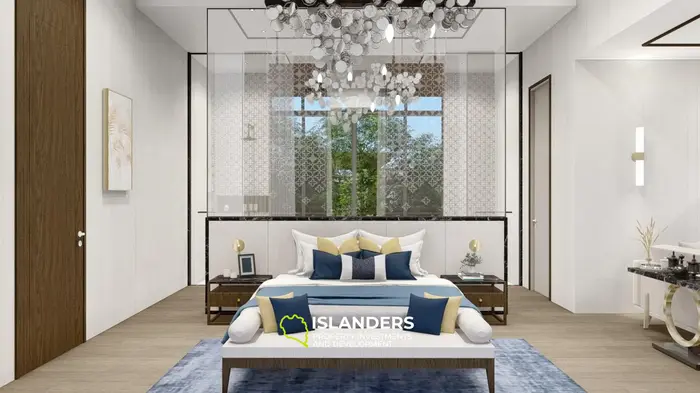 ラグーナプーケットの素晴らしいプールビューを持つ豪華なヴィラ