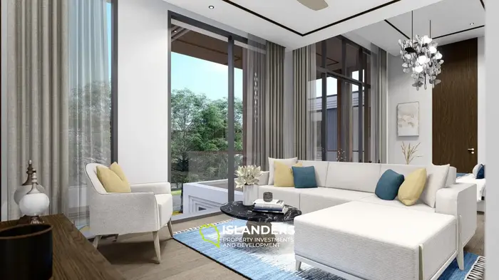 ラグーナプーケットの素晴らしいプールビューを持つ豪華なヴィラ