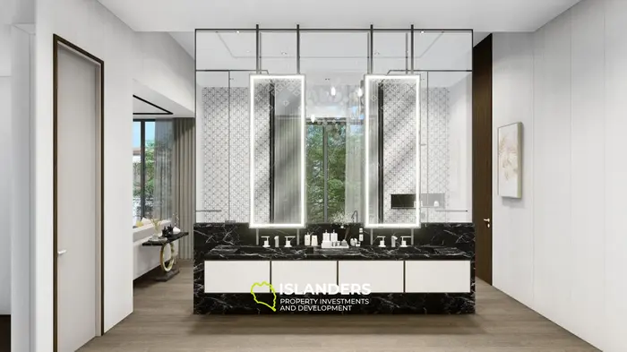 ラグーナプーケットの素晴らしいプールビューを持つ豪華なヴィラ