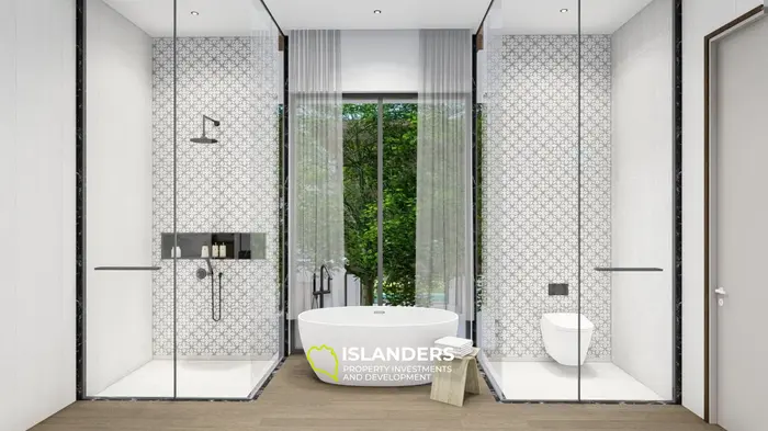 ラグーナプーケットの素晴らしいプールビューを持つ豪華なヴィラ