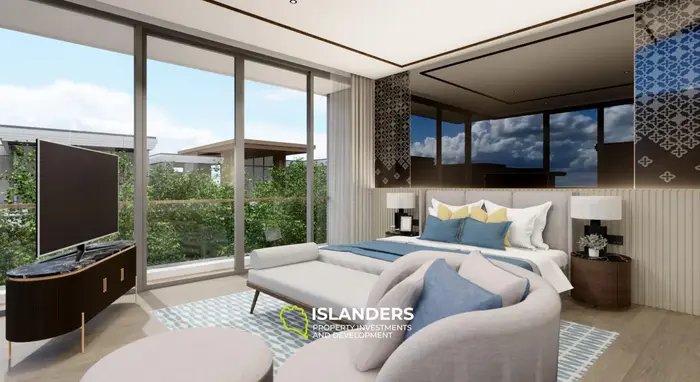 ラグーナプーケットの素晴らしいプールビューを持つ豪華なヴィラ