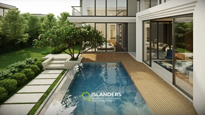 ラグーナプーケットの素晴らしいプールビューを持つ豪華なヴィラ