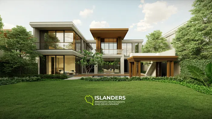 ラグーナプーケットの素晴らしいプールビューを持つ豪華なヴィラ