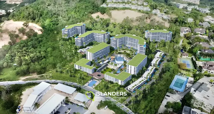 VENTE FLASH - SEULEMENT 4.999.000 Condo 43m² avec vue imprenable sur la plage de Bang Tao, Phuket